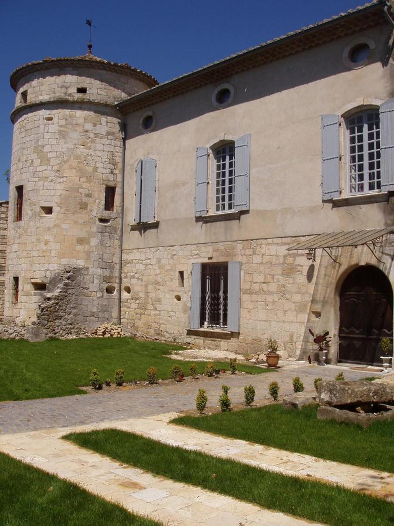 Chateau De La Bastide Goudargues Exterior photo